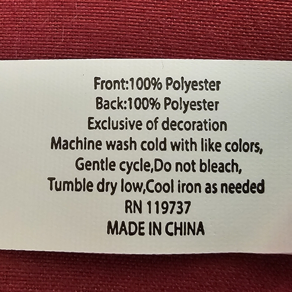 Velvet Embroidered Table Runner - Picture 12 of 14